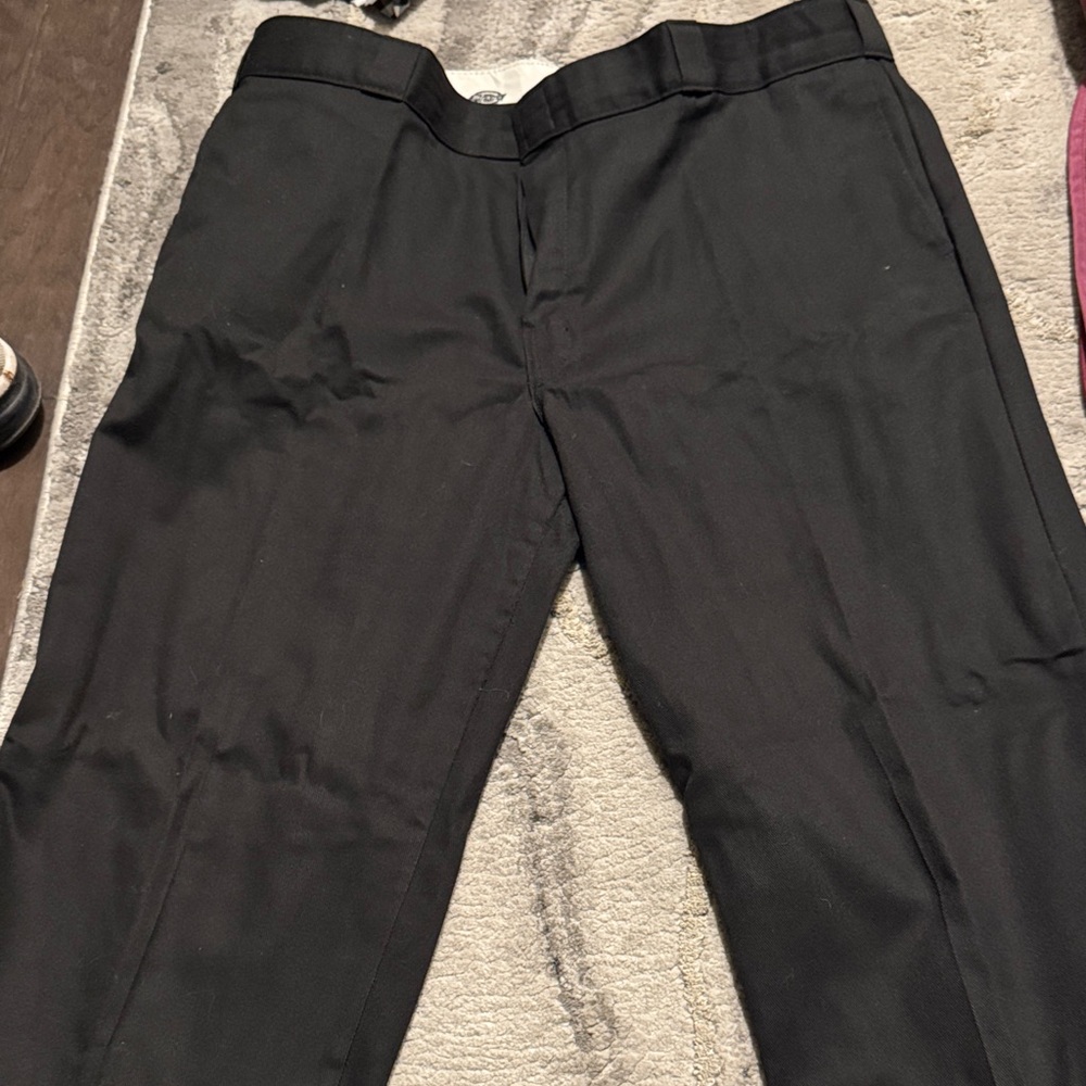 Dickies Men's Classic Black Dress Pants
